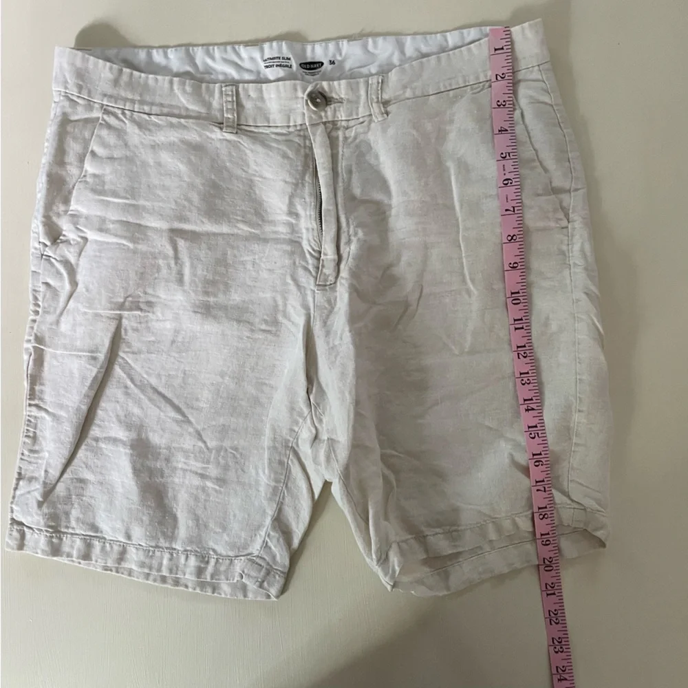 Old Navy Ultimate Slim Linen Shorts